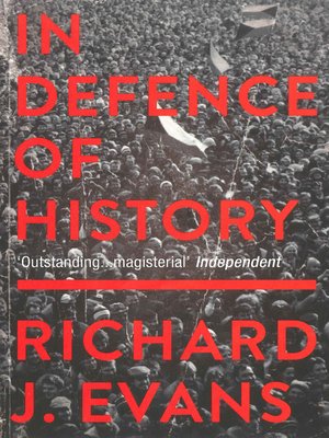 cover image of In Defence of History